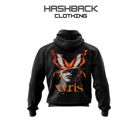 HashBack Printed Zipper Hoodie