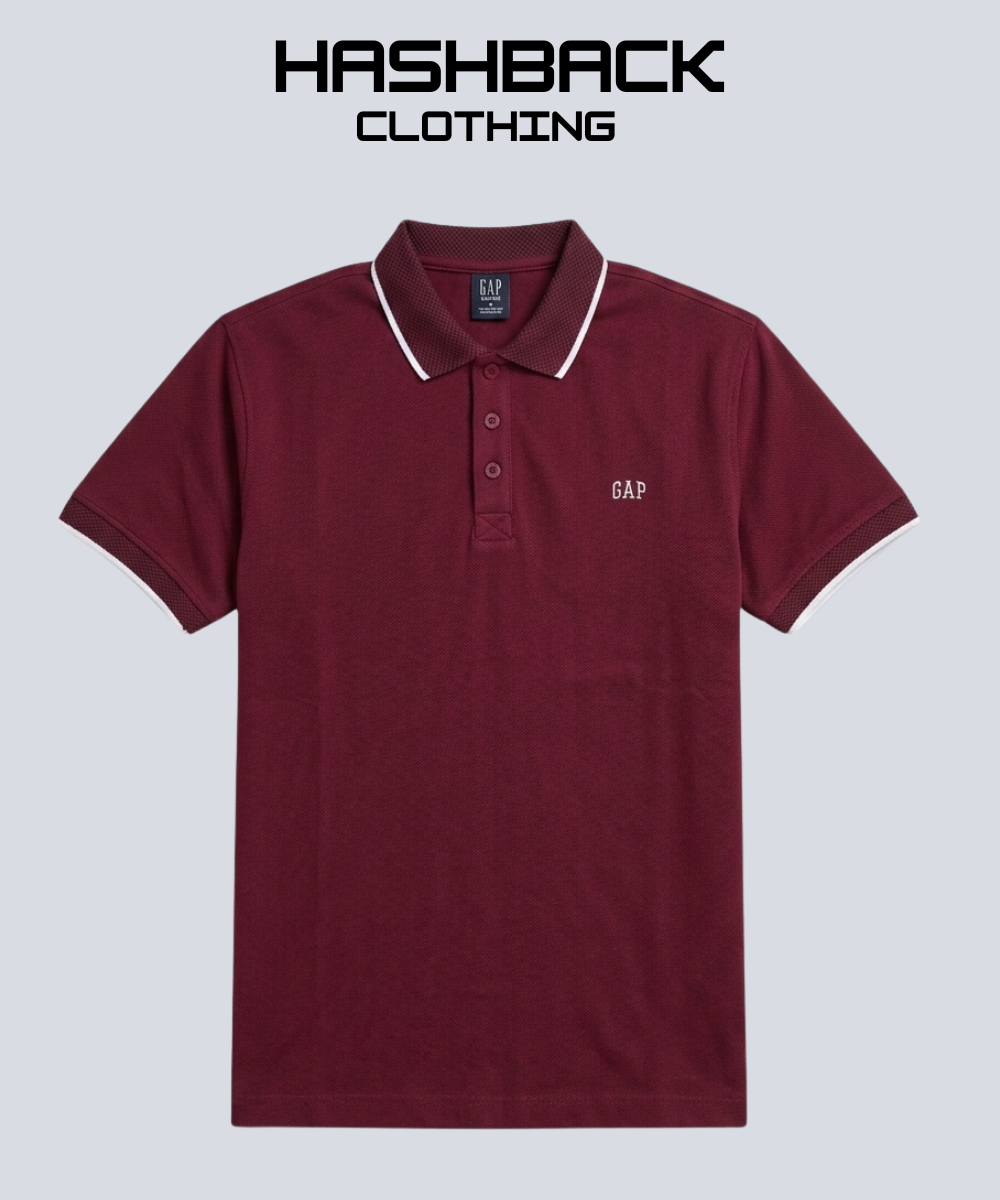 Hashback Polo Shirt – PK Blended Fabric