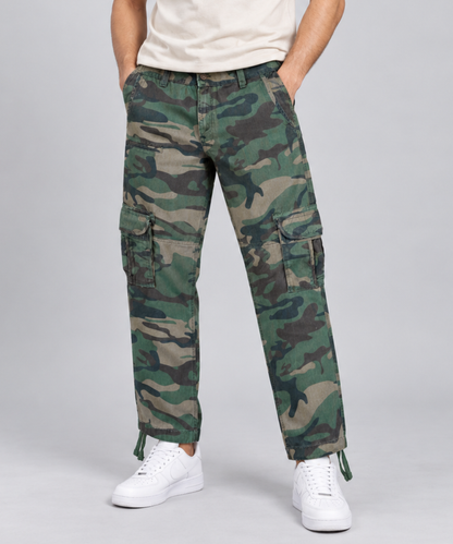 Multi-Pocket Cargo Pants - DASH