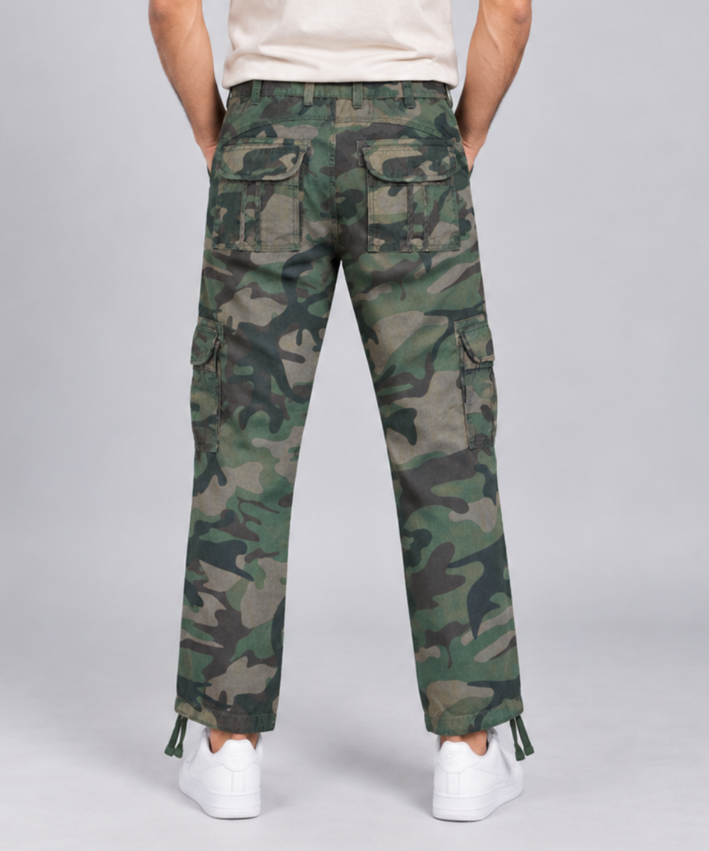 Multi-Pocket Cargo Pants - DASH