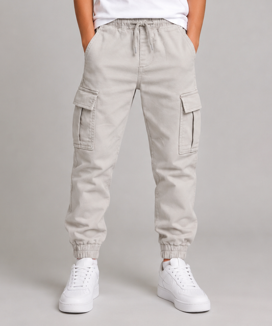 Boys Jogger Cargo Trouser - Model Shot