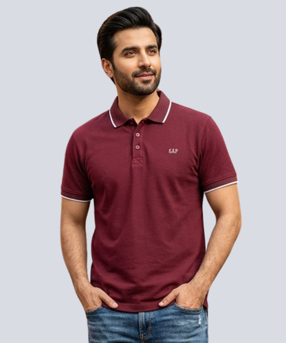 Hashback Polo Shirt – PK Blended Fabric