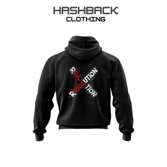 HashBack Printed Zipper Hoodie