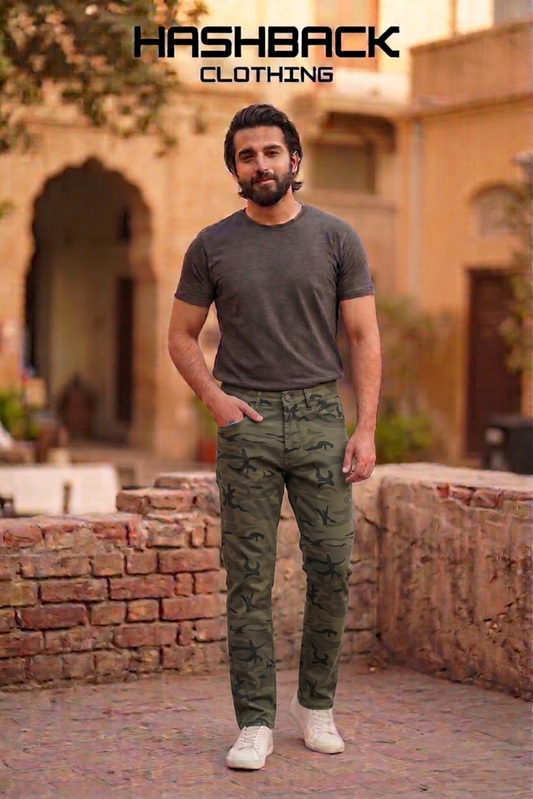 Hashback Camo Pant – 100% Cotton