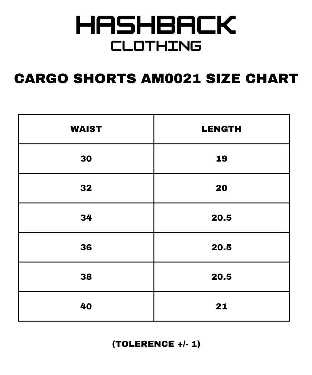 Men's Cargo Shorts - AM0021