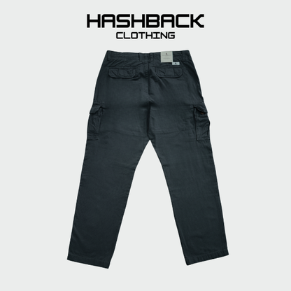 Men's Cotton Cargo Pants with Drawstring | Sizes 30–42