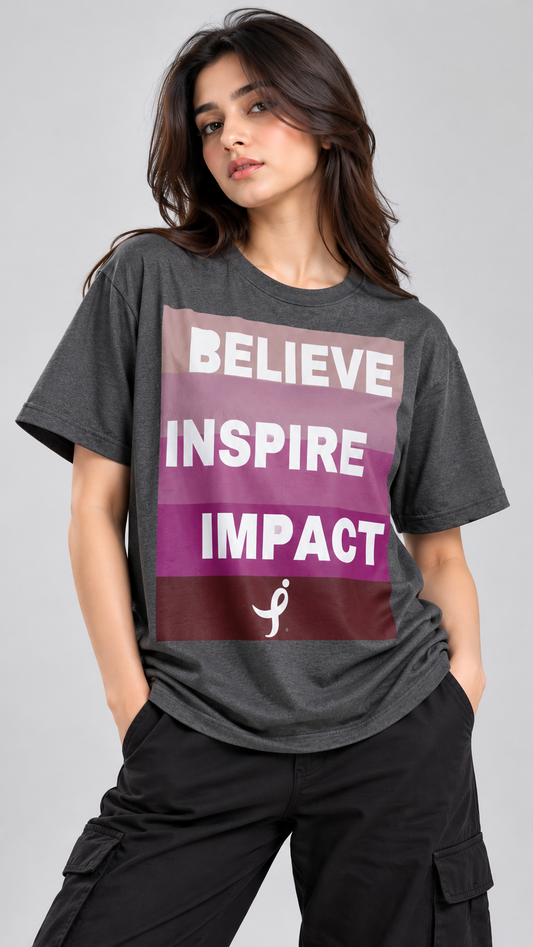 Printed Crew Neck T Shirt For Women