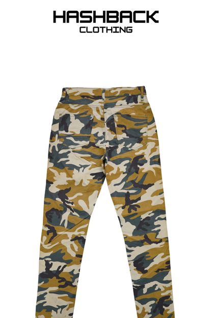 Hashback Camo Pant – 100% Cotton