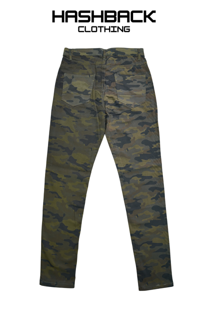Hashback Camo Pant – 100% Cotton