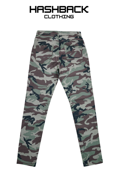 Hashback Camo Pant – 100% Cotton