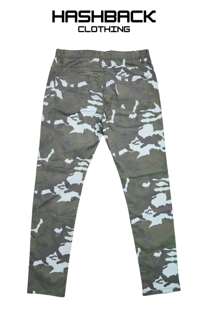 Hashback Camo Pant – 100% Cotton