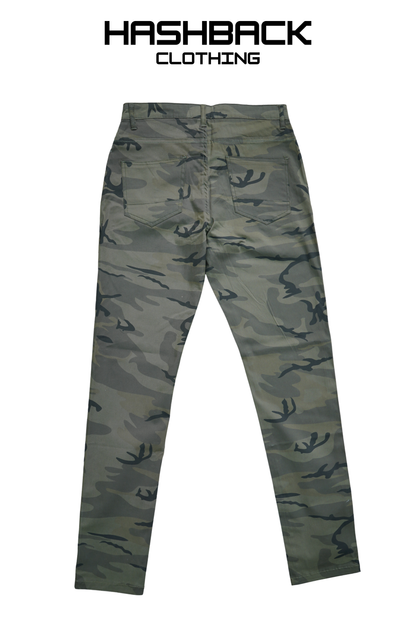 Hashback Camo Pant – 100% Cotton