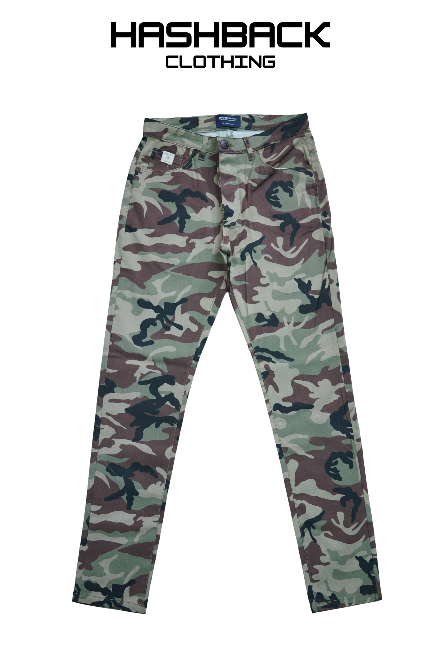 Hashback Camo Pant – 100% Cotton