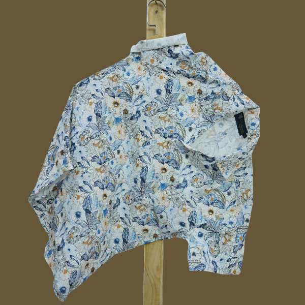 Hashback Printed Cotton Shirt For Men