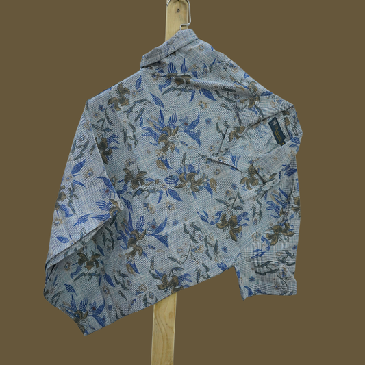 Hashback Printed Cotton Shirt For Men