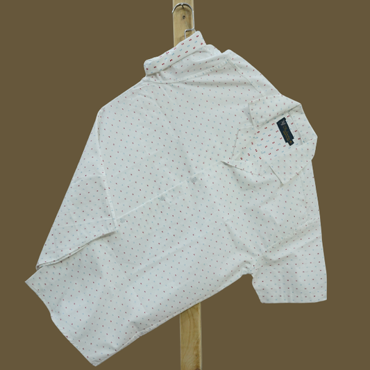 Hashback Printed Cotton Shirt For Men