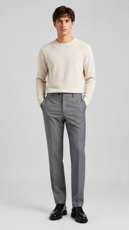 Men's Formal Dress Pant – Grey