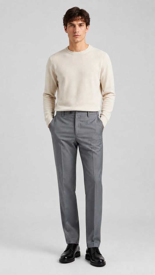 Men's Formal Dress Pant – Grey