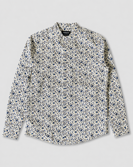 Men's Full Sleeve Cotton Shirt – Light & Thick Fabric Options