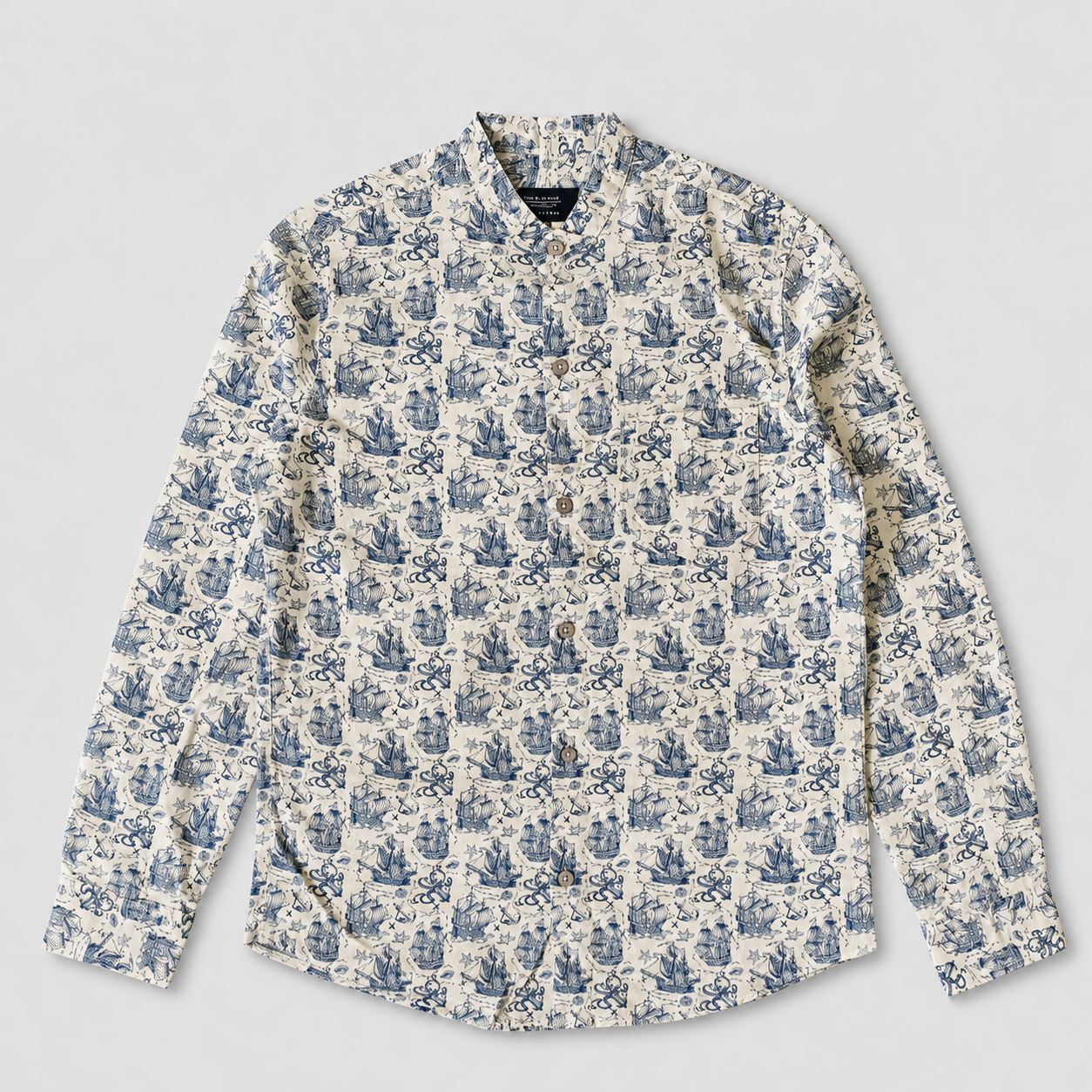 Men's Full Sleeve Cotton Shirt – Light & Thick Fabric Options