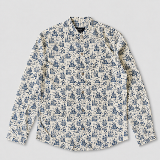 Men's Full Sleeve Cotton Shirt – Light & Thick Fabric Options