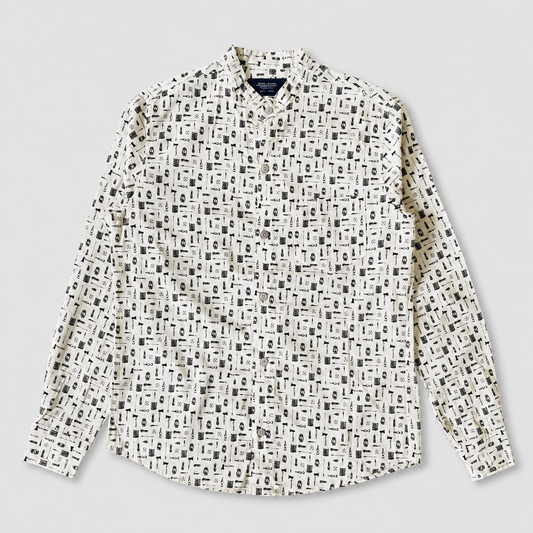 Men's Full Sleeve Cotton Shirt – Light & Thick Fabric Options
