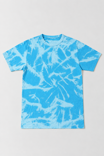Bleach Washed Tie-Dye T-Shirt