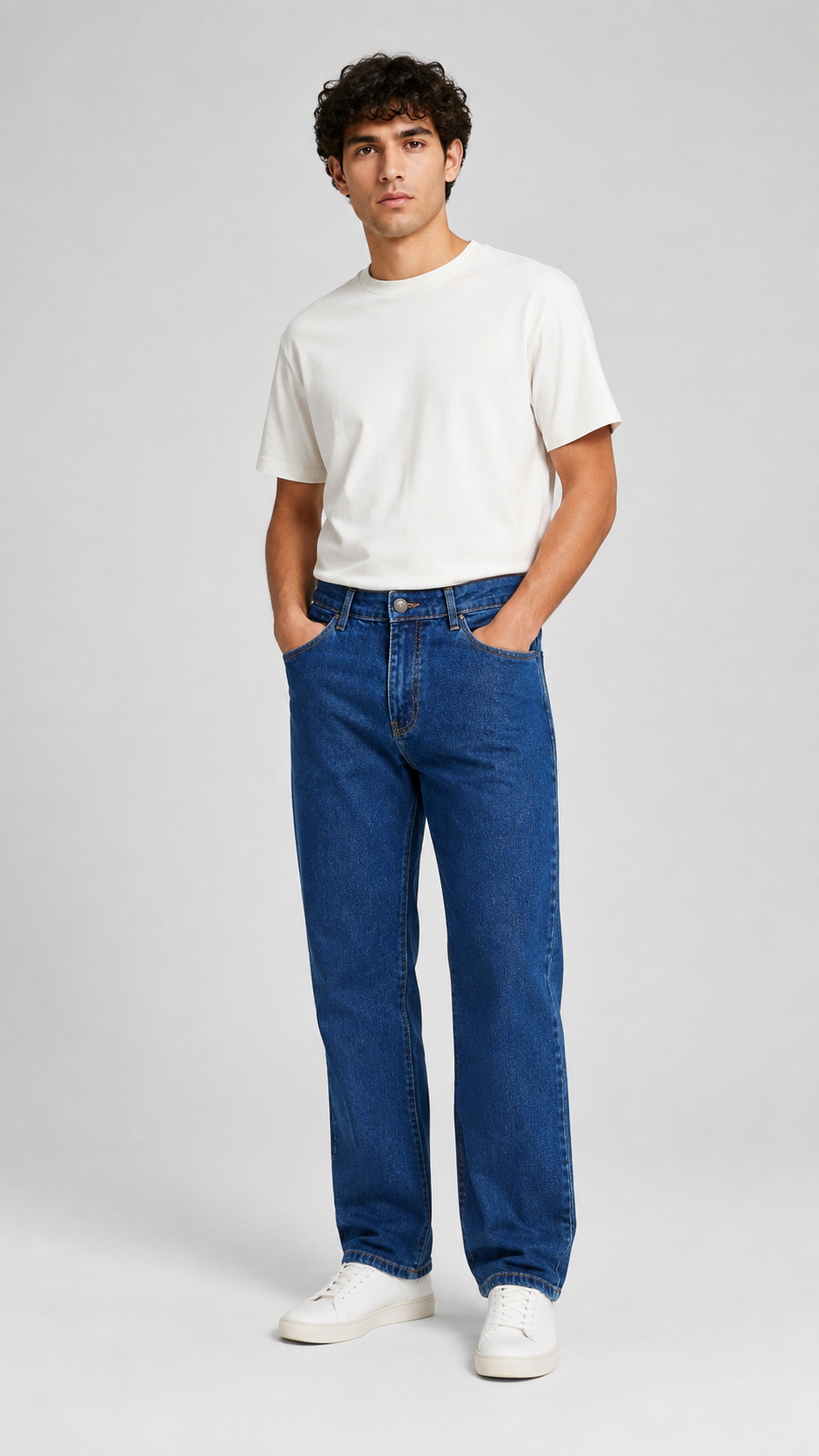 Men's Regular Fit Denim Pant