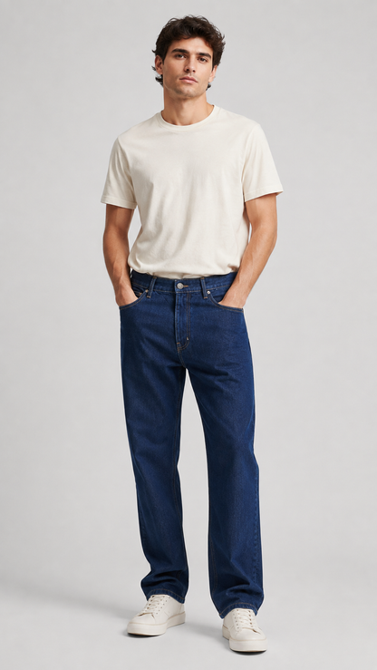 Men's Regular Fit Denim Pant