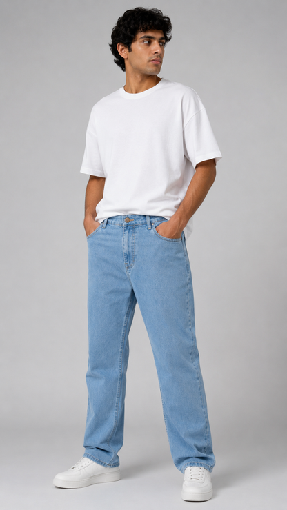 Men's Regular Fit Denim Pant