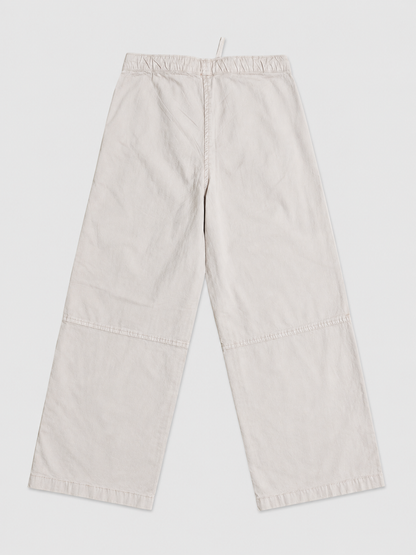 Light Grey Baggy Cotton Trousers – Unisex