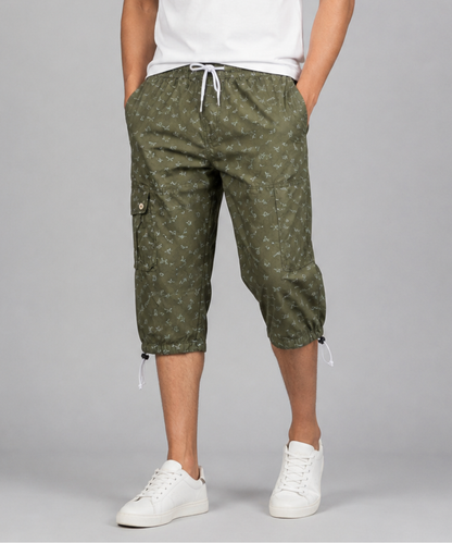 Men's Quarter Length Cargo Shorts – Casual Summer Wear