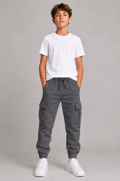 Boys Jogger Cargo Trouser