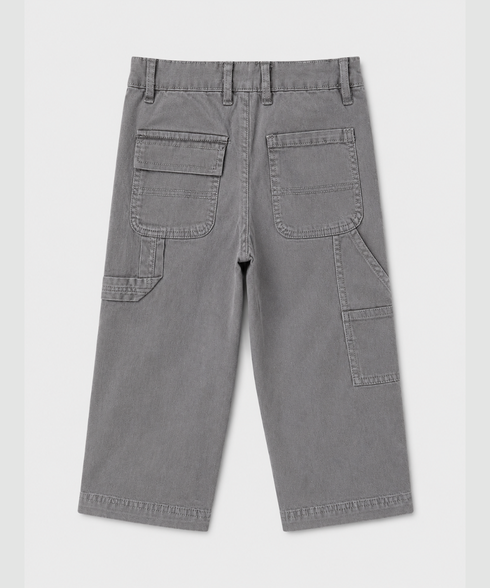 Kids' Wide-Leg Cargo Pants 