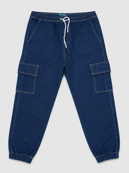 Men's Denim Cargo Jogger AM023