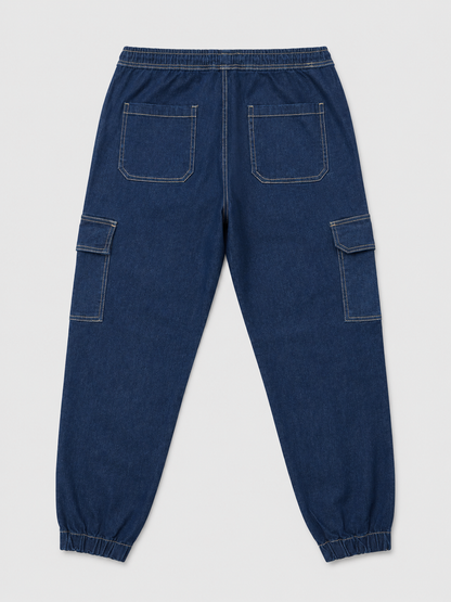 Men's Denim Cargo Jogger AM023