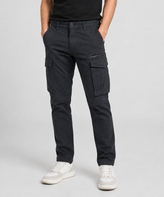 Men's Cotton Cargo Pant-With Zipp Pocket