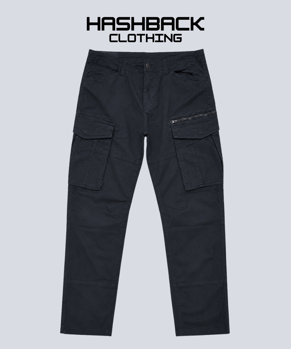 Men's Cotton Cargo Pant-With Zipp Pocket