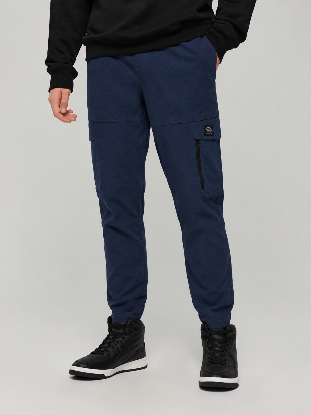 Men’s Cargo Trouser - Navy - AM013