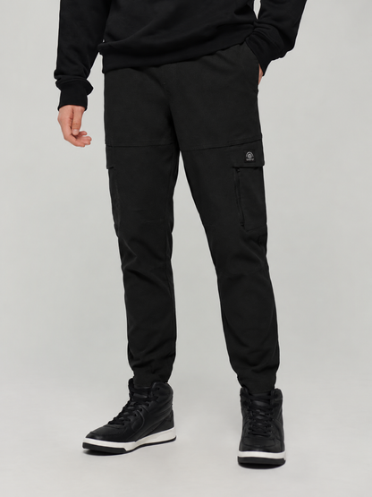 Men’s Cargo Trouser - Black - AM013