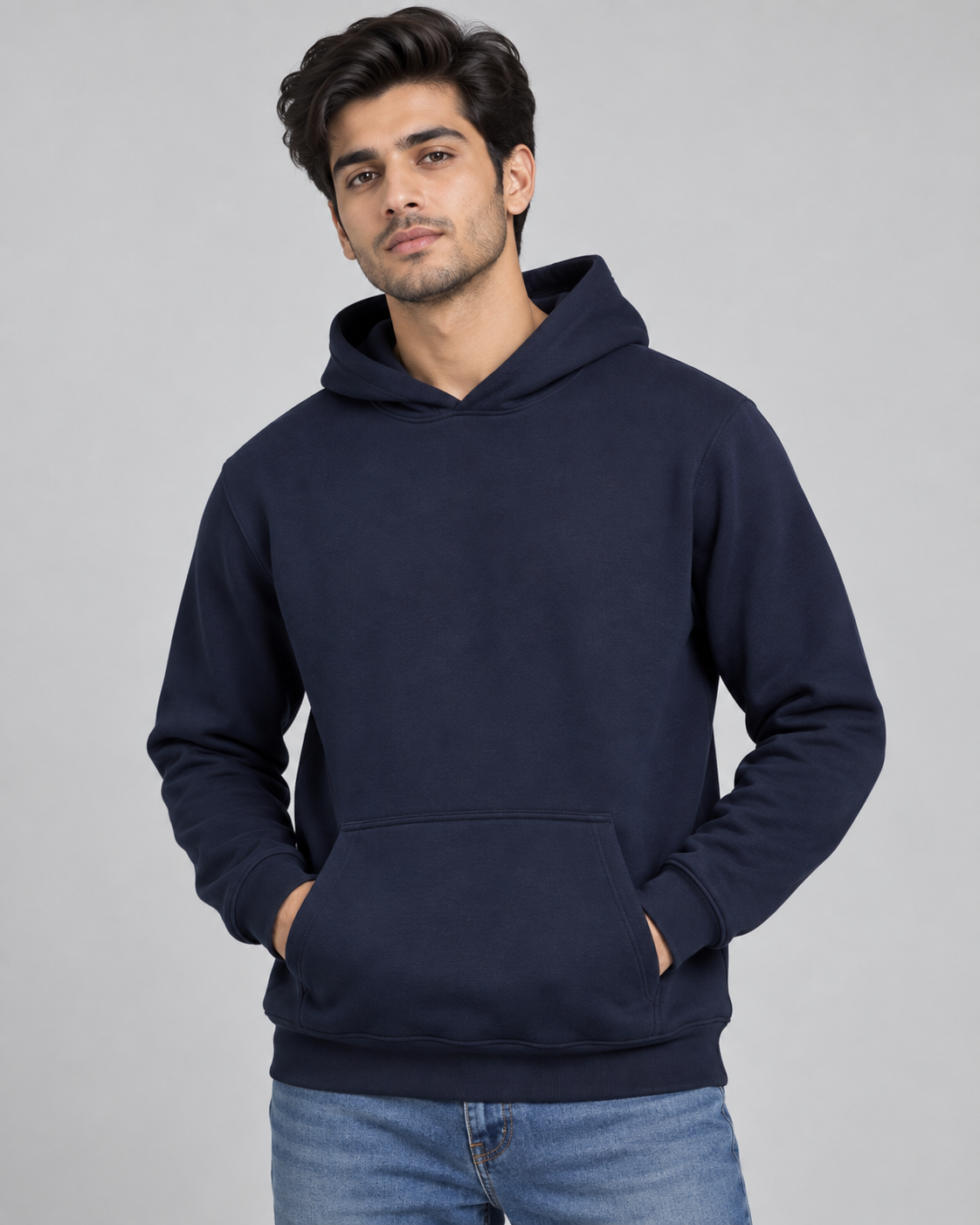 Unisex Regular Fit Kangaroo Pocket Hoodie