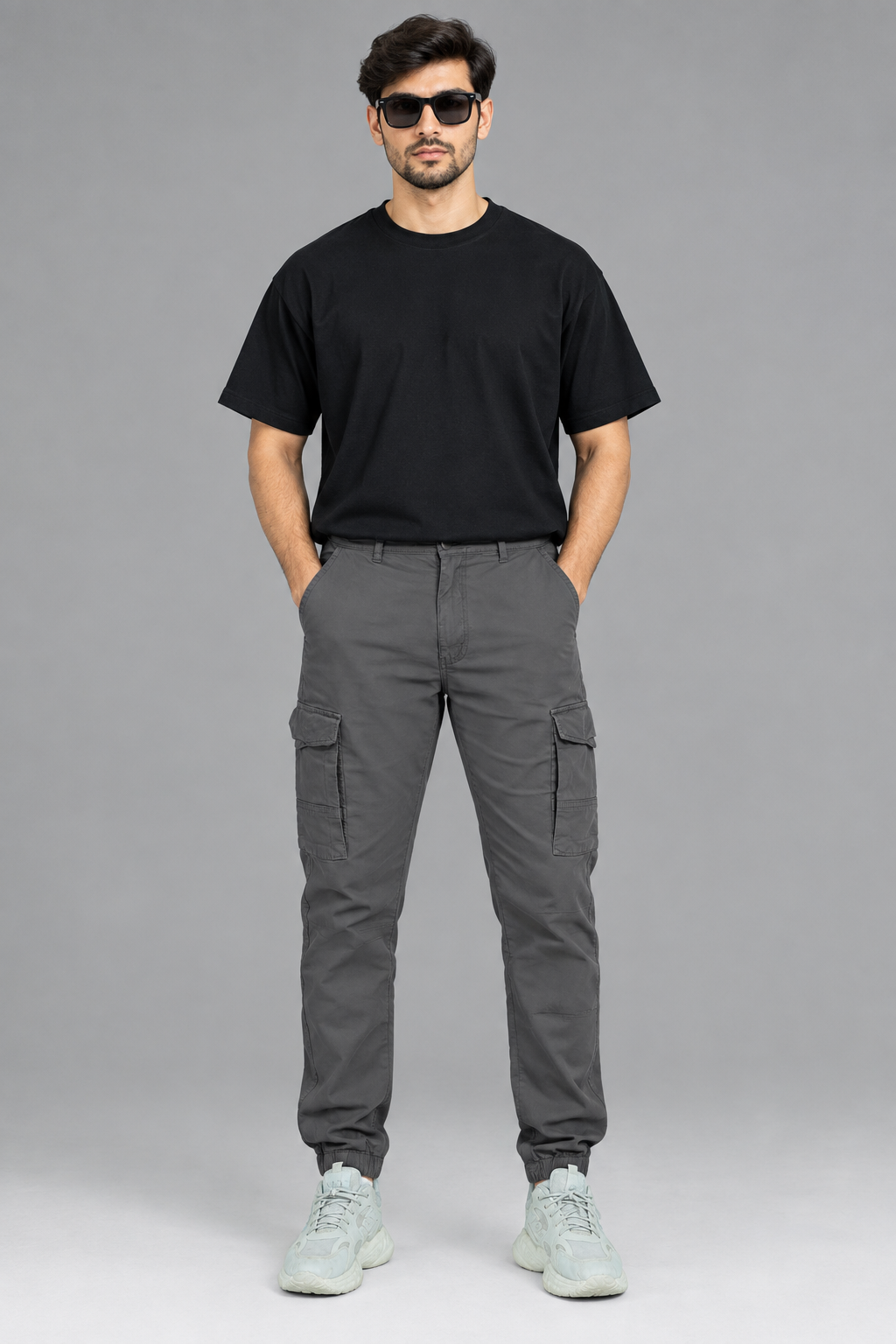 HashBack Stretchable Cargo Jogger Trouser-ww