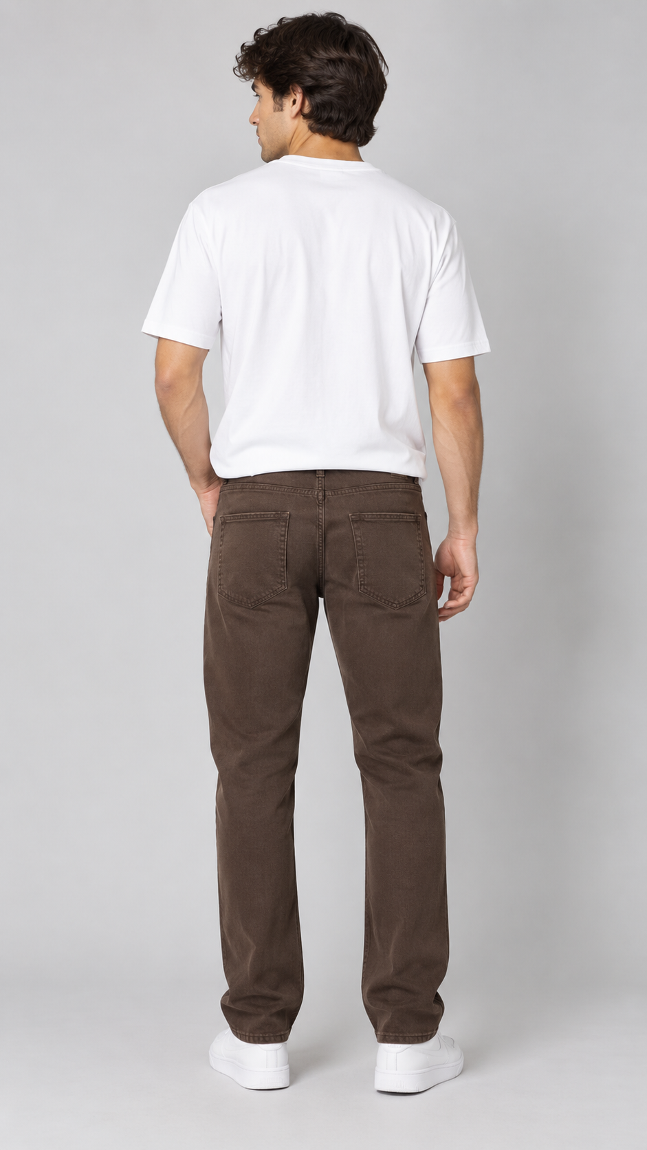 Straight Fit Denim Jeans – Men's Casual & Streetwear-16001
