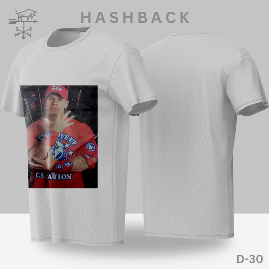 Printed Crew Neck T Shirt For Men D30