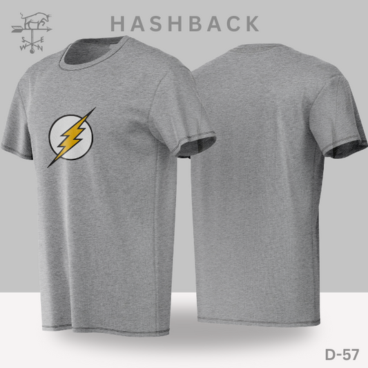 Printed Crew Neck T Shirt For Men D57