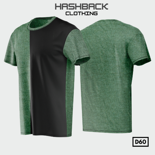 Printed Crew Neck T Shirt For Men D60