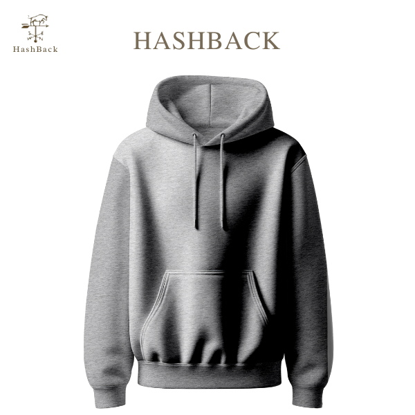 HashBack Pullover-Dark Heather