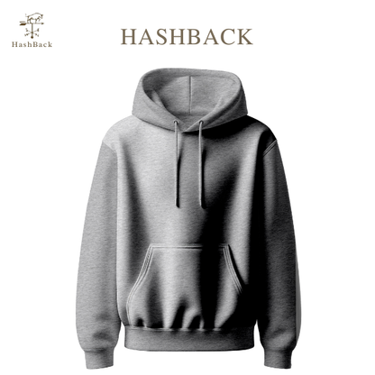 HashBack Pullover-Dark Heather