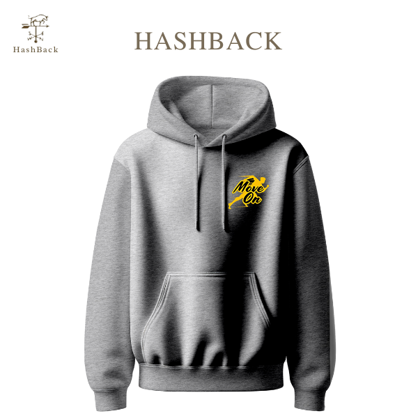 HashBack Printed Pullover-Dark Heather