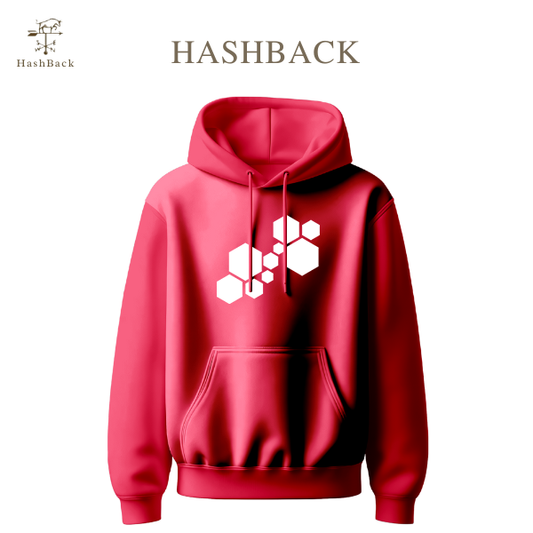 HashBack Printed Pullover-Dark Pink